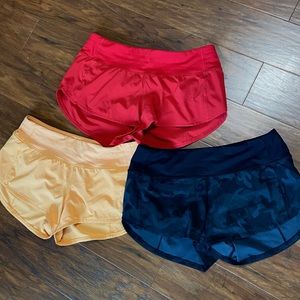 Lululemon Speed Up Shorts